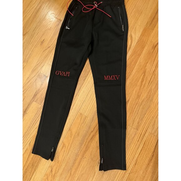 Guapi Men's Track Pants Black Red Size 32 Limited Edition NEW - Picture 2 of 10